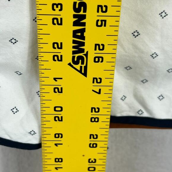 Scotch & Soda My Favorite Oxford Shirt White Button Up Long Sleeve Allover Print - Picture 2 of 11